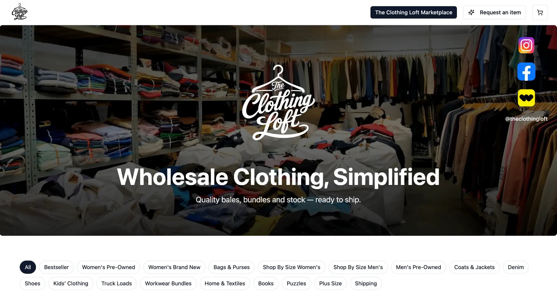 The Clothing Loft — screenshot 1
