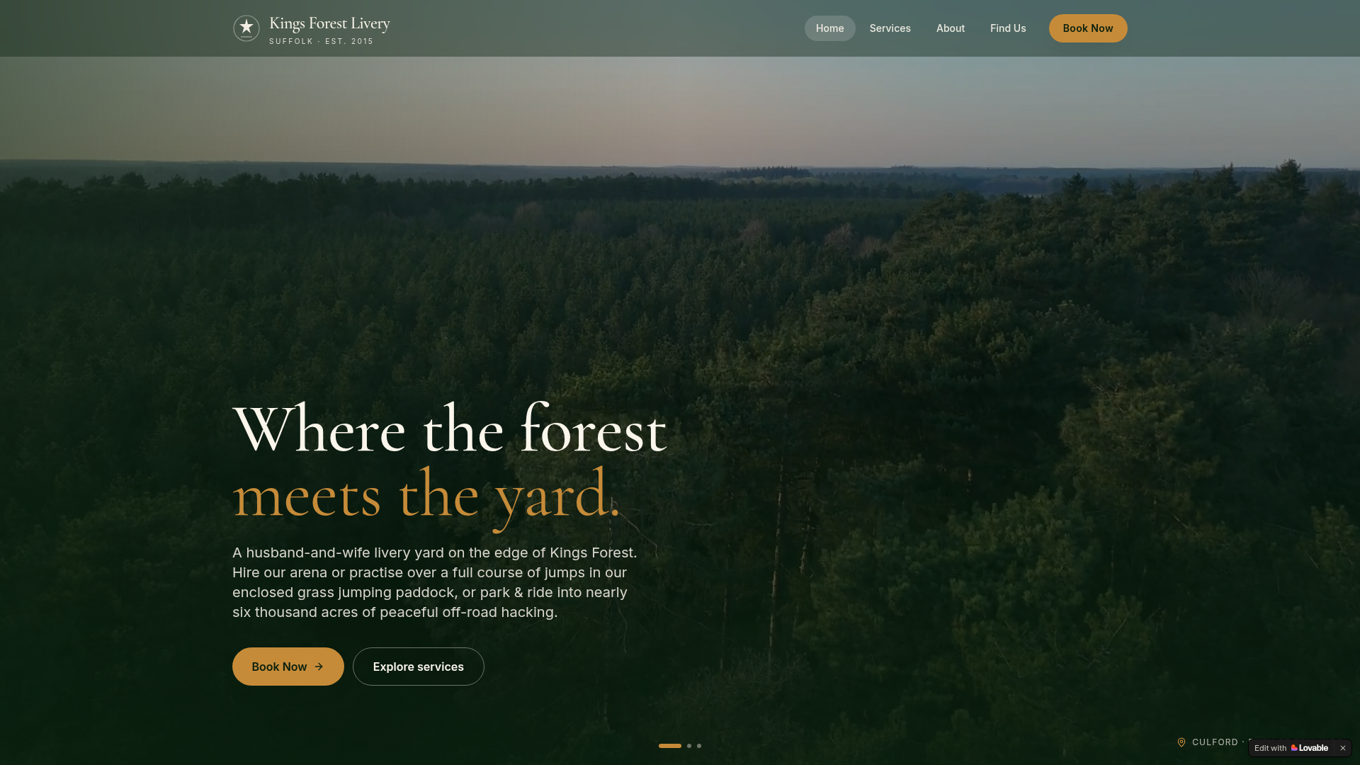 Kings Forest Livery